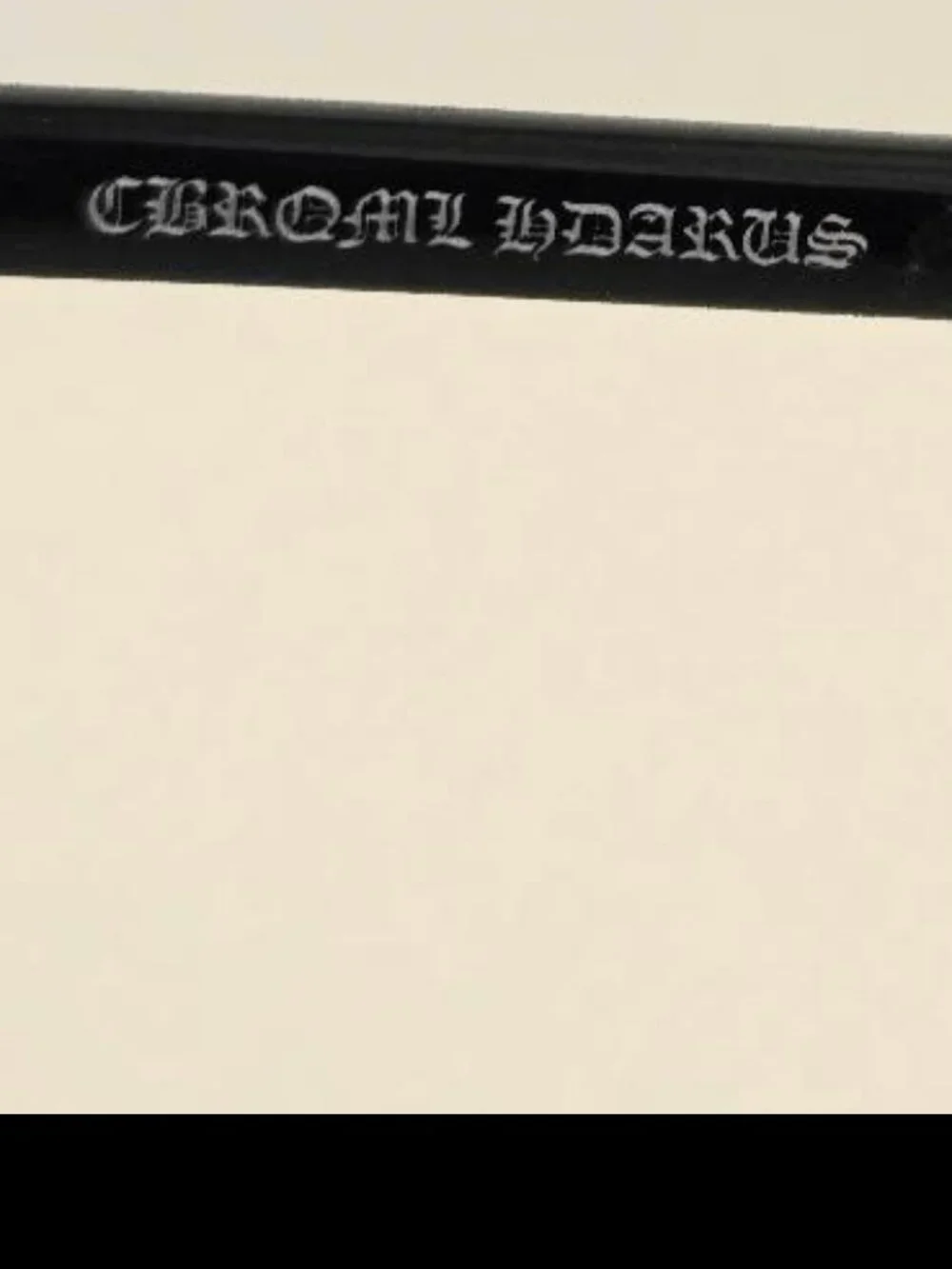 Chrome Hearts Vertical Smile Titanium sunglasses